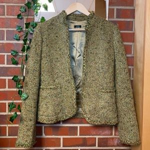 Vintage woven and silk J. Crew Suit Jacket
